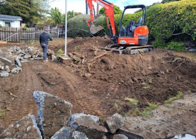 bobcat services demolition excavation