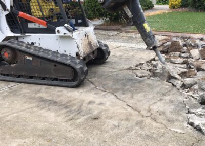 bobcat services demolition excavation