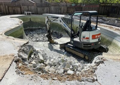 bobcat services demolition excavation